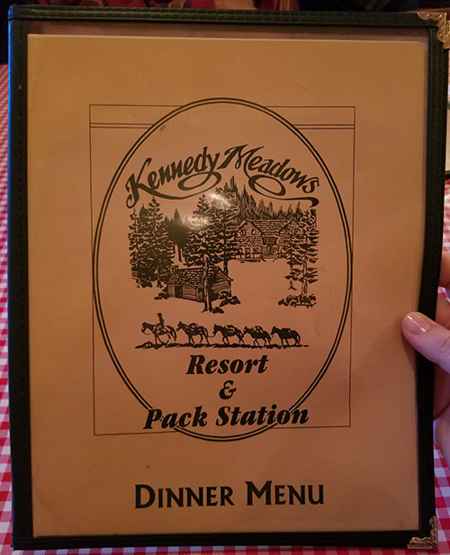 Kennedy Meadows Restaurant